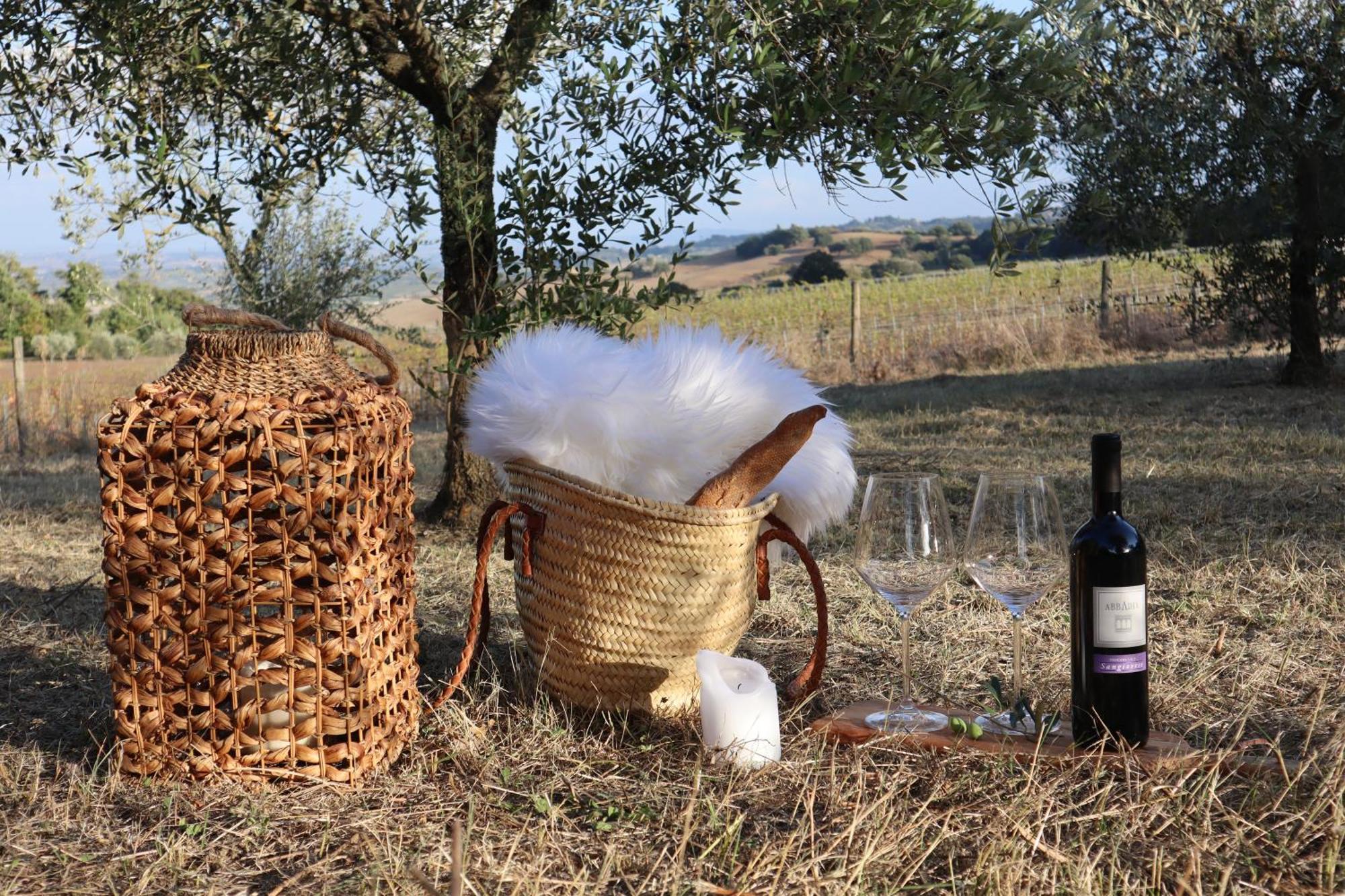 Abbadia Wine Relais Bed & Breakfast Montefollonico Exterior photo