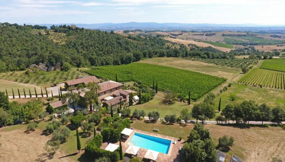 Abbadia Wine Relais Bed & Breakfast Montefollonico Exterior photo